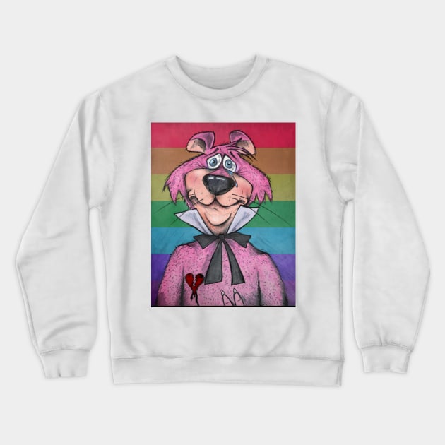 The sad snagglepuss Crewneck Sweatshirt by matan kohn